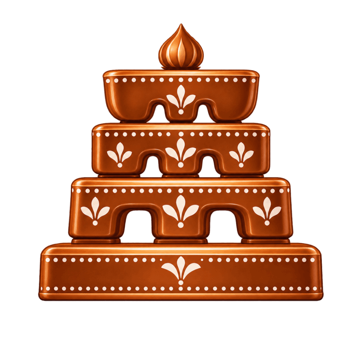 Traditional steps icon